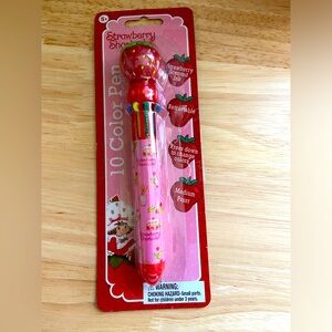 Strawberry Shortcake Scented Retractable 10 Color Pen